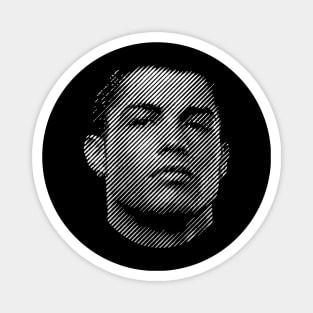 Cristiano Ronaldo Halftone style Magnet